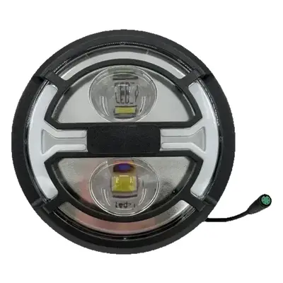 Fatbike-Scheinwerfer im Dunkeln