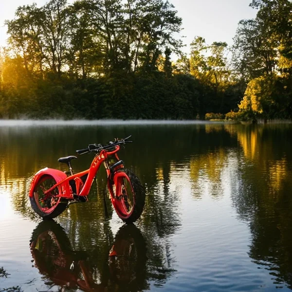 Wartung an einem Fatbike